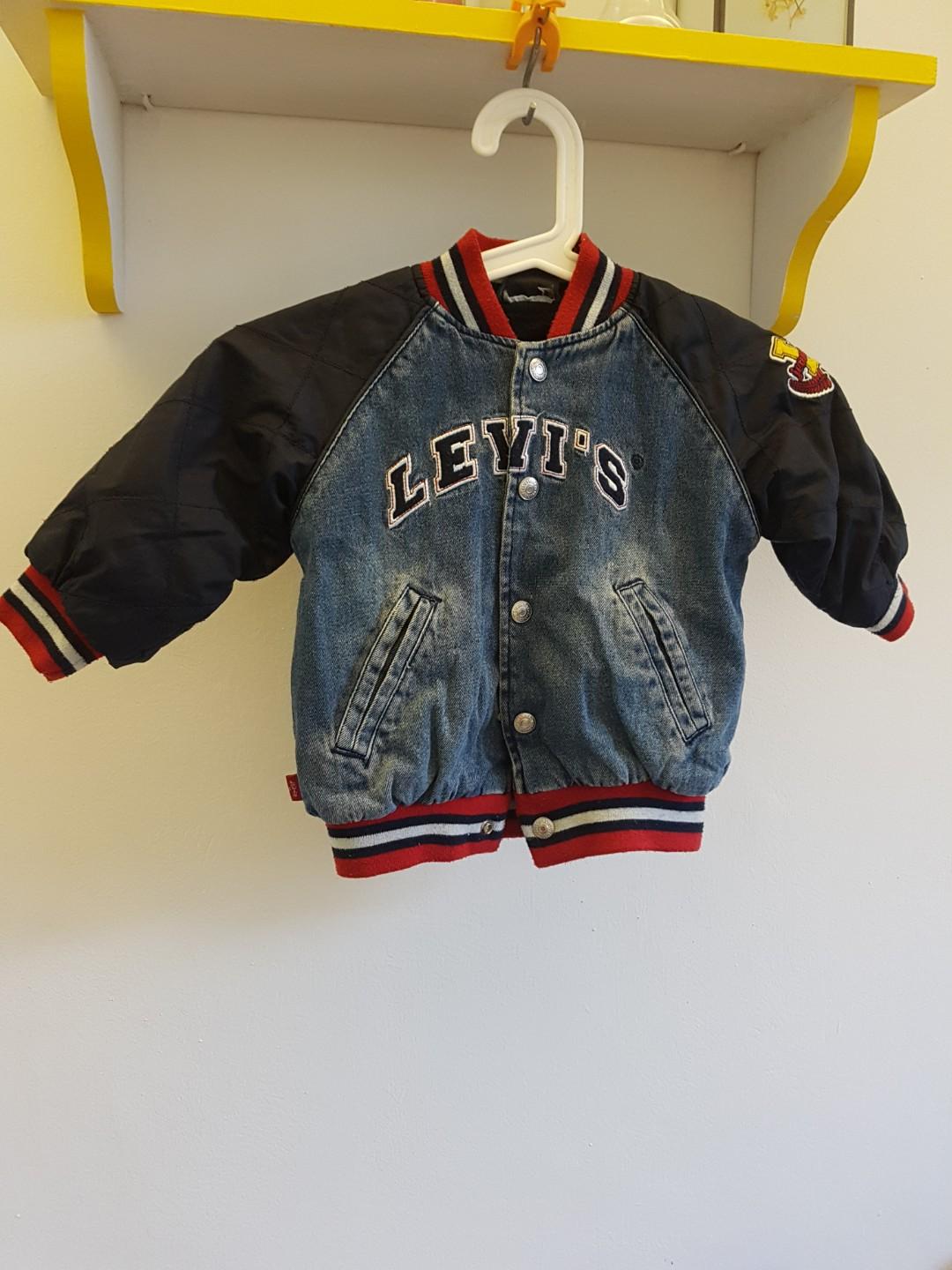 baby levi denim jacket