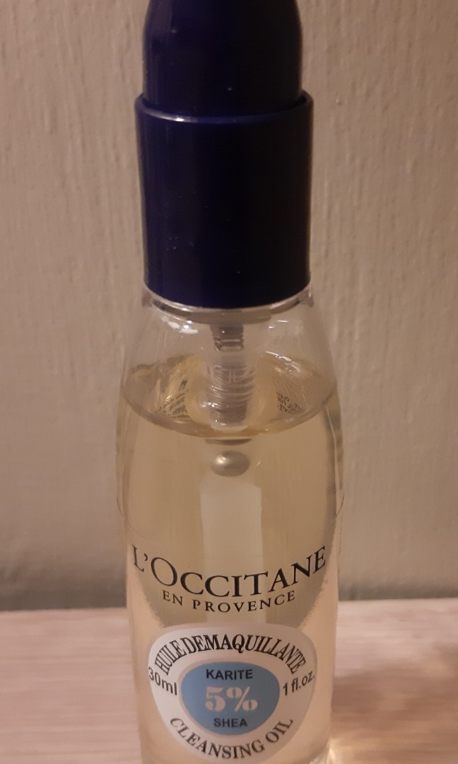 shea butter cleansing oil