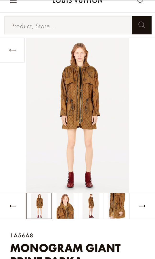 LOUIS VUITTON LV MONOGRAM PARKA JACKET