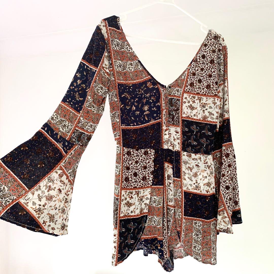 luck and trouble jumpsuit