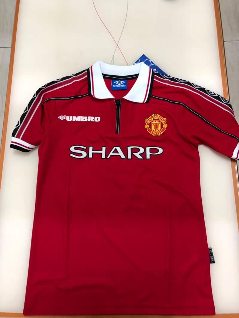 MANCHESTER UNITED 1998/1999 HOME CLASSIC  JERSEY BLACK FRIDAY LIMITED SALE!! 