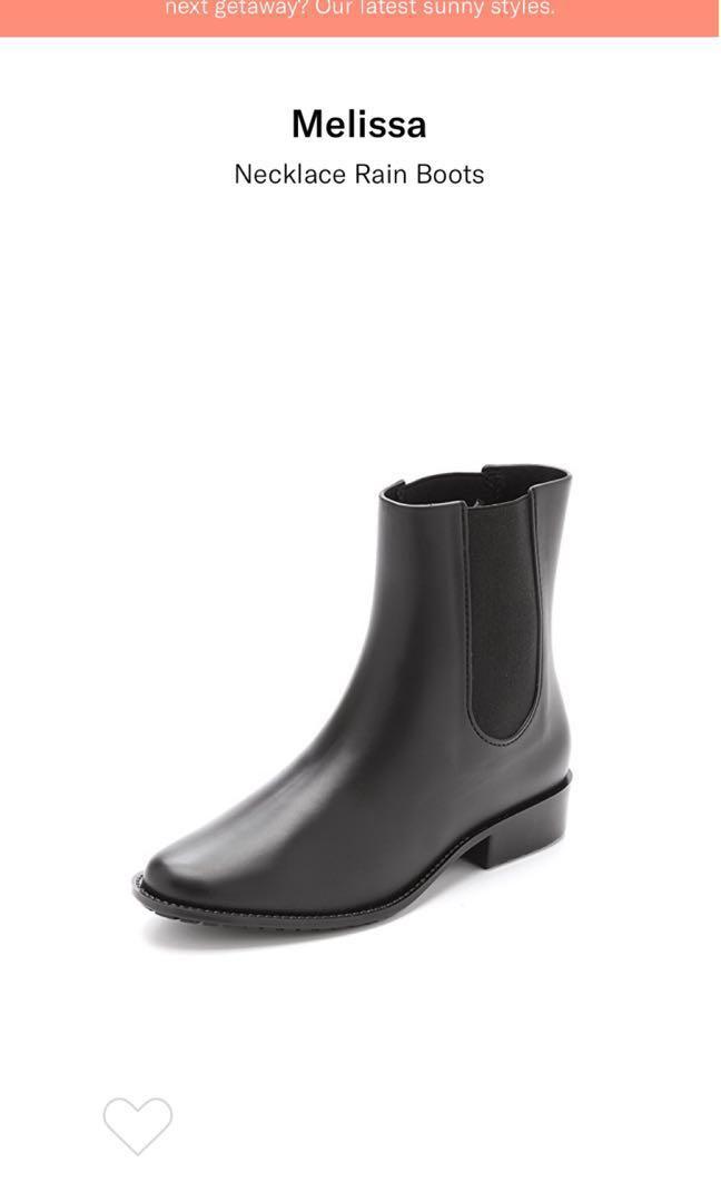 Melissa Rubber Boots Women s Fashion Footwear Boots on Carousell