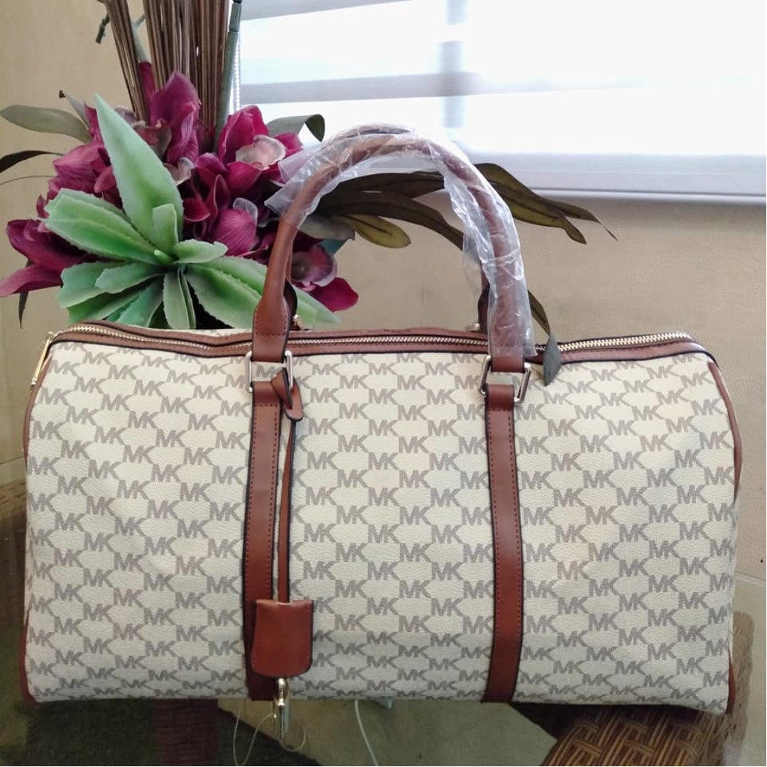 Michael kors jet set weekender travel duffel bag hot sale