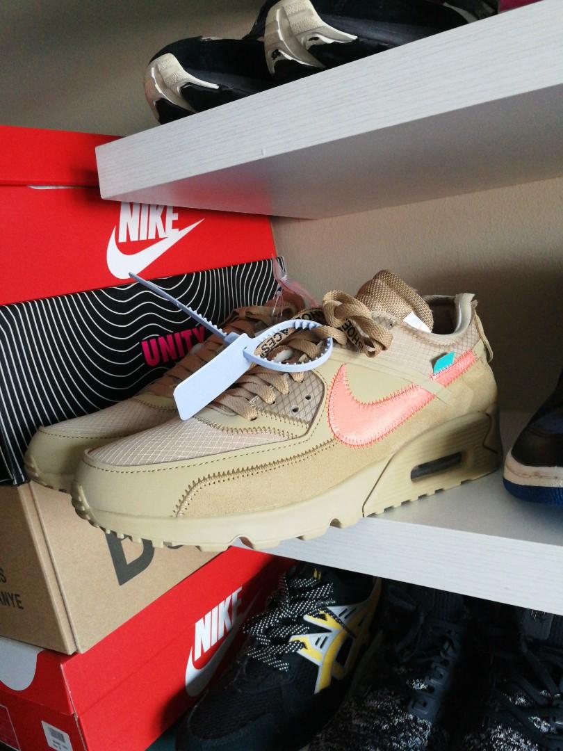 ow air max 90 desert ore