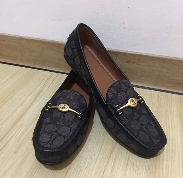 Ladies coach loafers clearance