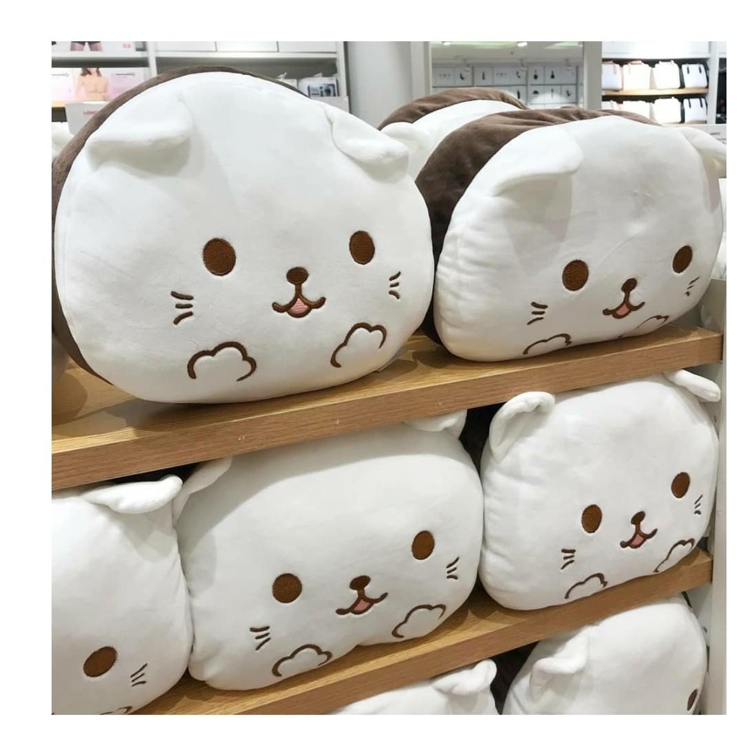 Original Miniso - Bantal Boneka Kucing Sushi Cat Doll ...