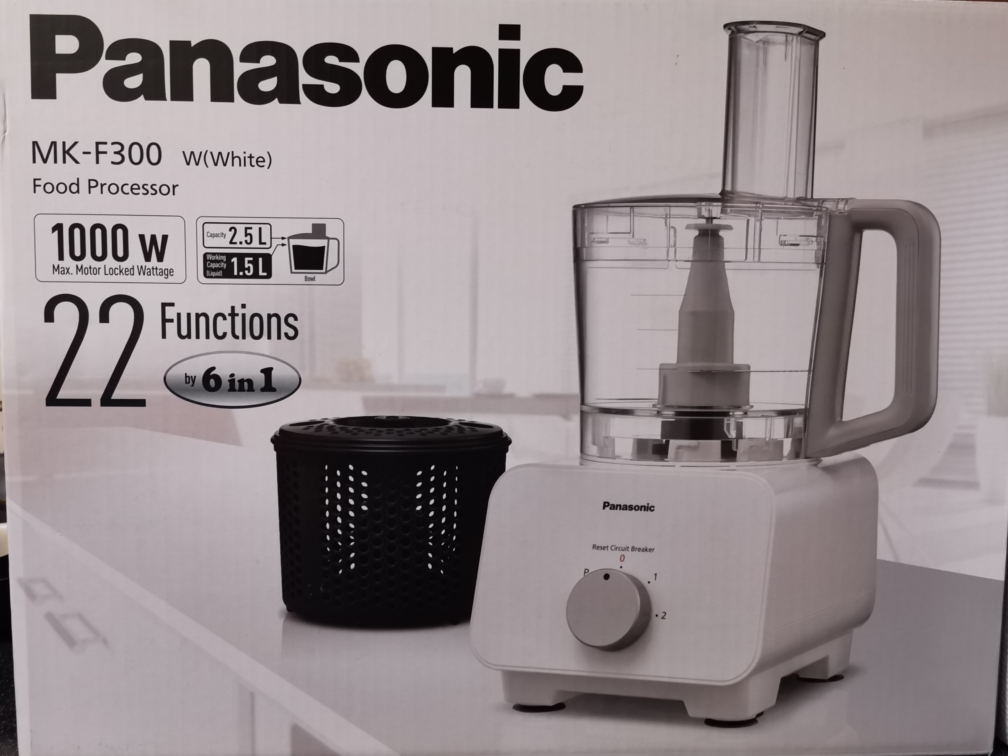 Panasonic Food Processor MKF300, TV & Home Appliances, Kitchen