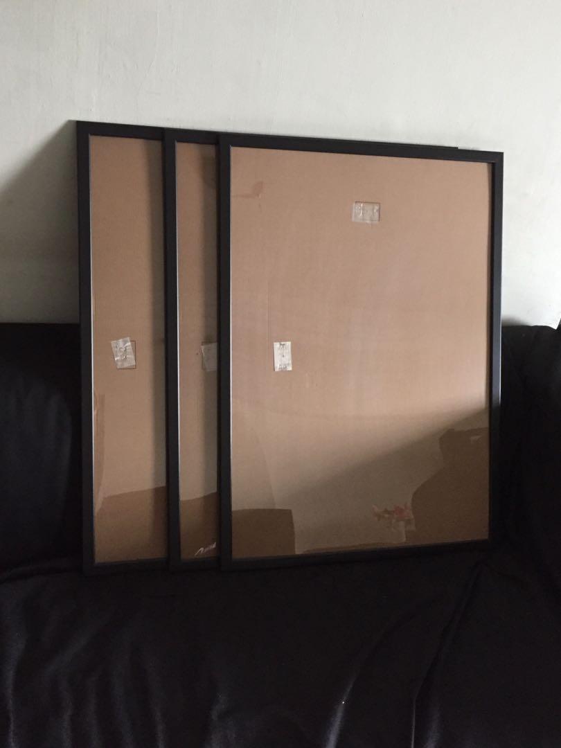 Pre Loved Black Ikea Fiskbo Photo Frame Wall Frame Furniture Home Decor Others On Carousell
