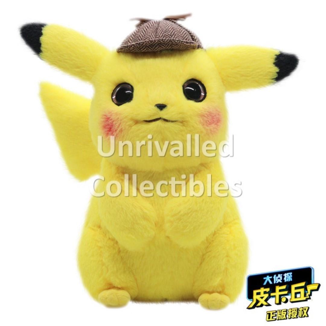 Pokemon plush detective pikachu deals