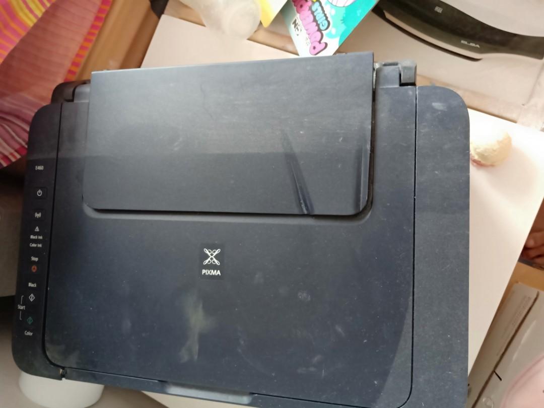 Printer canon pixma e460 ( faulty the paper wont go in), Computers