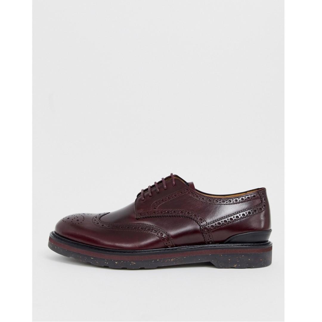 paul smith burgundy shoes