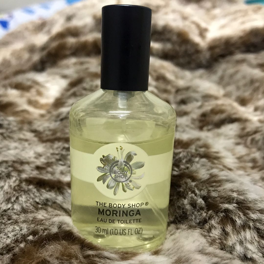 moringa edt body shop