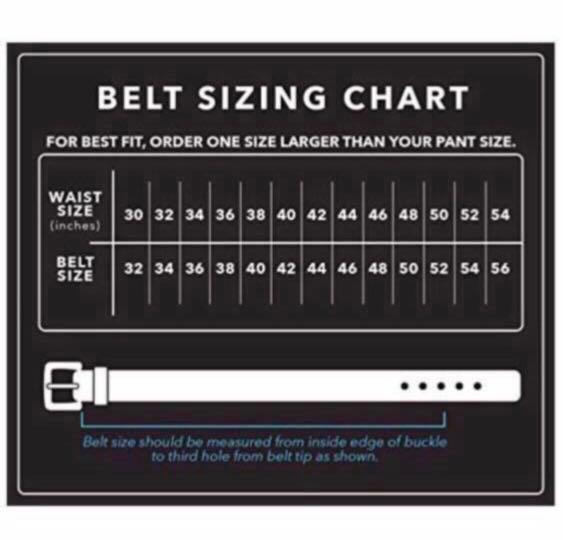 Tommy Hilfiger Men S Belt Size Chart