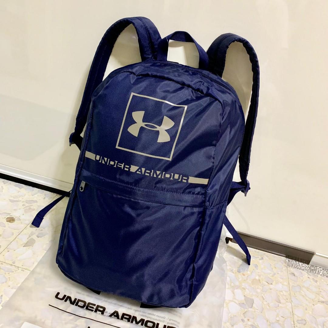 under armour navy blue backpack