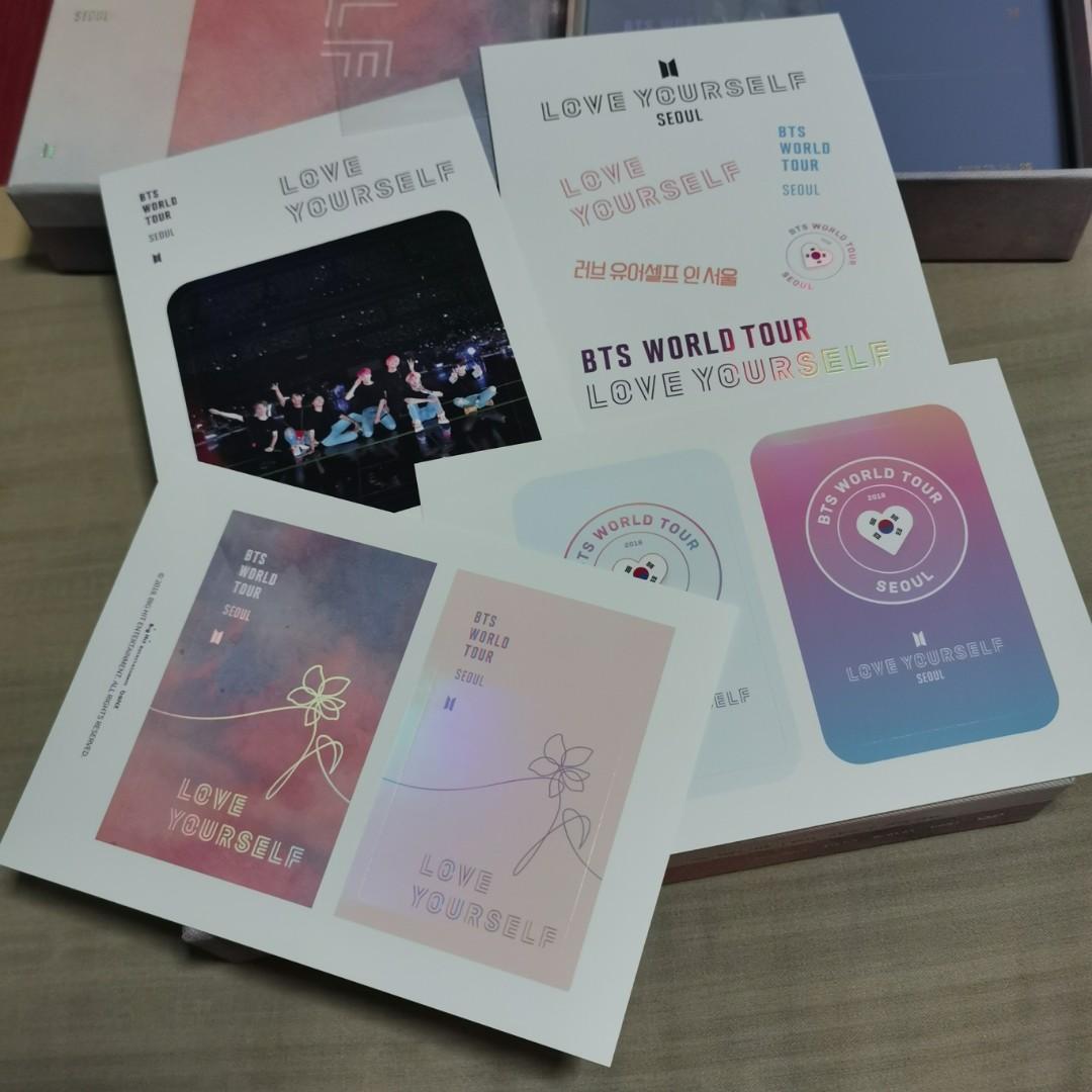 Wts Bts Love Yourself Seoul Dvd Sticker Set Hobbies Toys Memorabilia Collectibles K Wave On Carousell