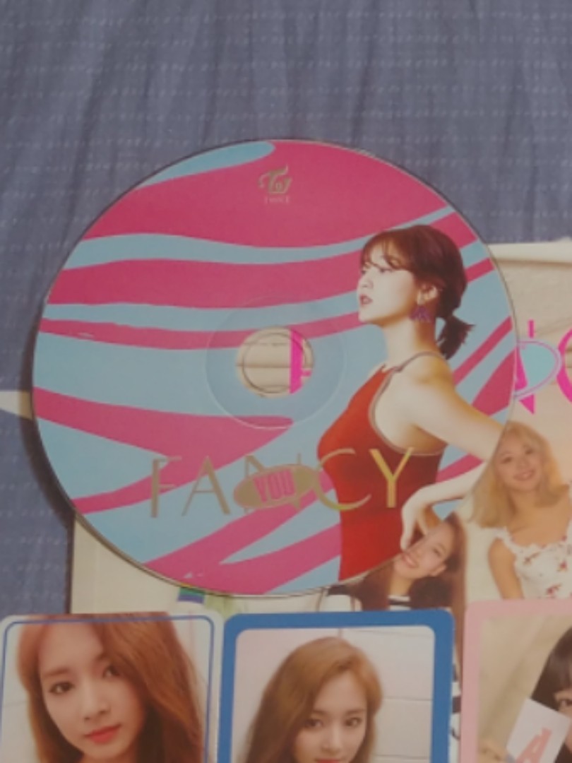 Wtt Twice Fancy Jihyo Cd For Sana Cd Hobbies Toys Memorabilia Collectibles K Wave On Carousell