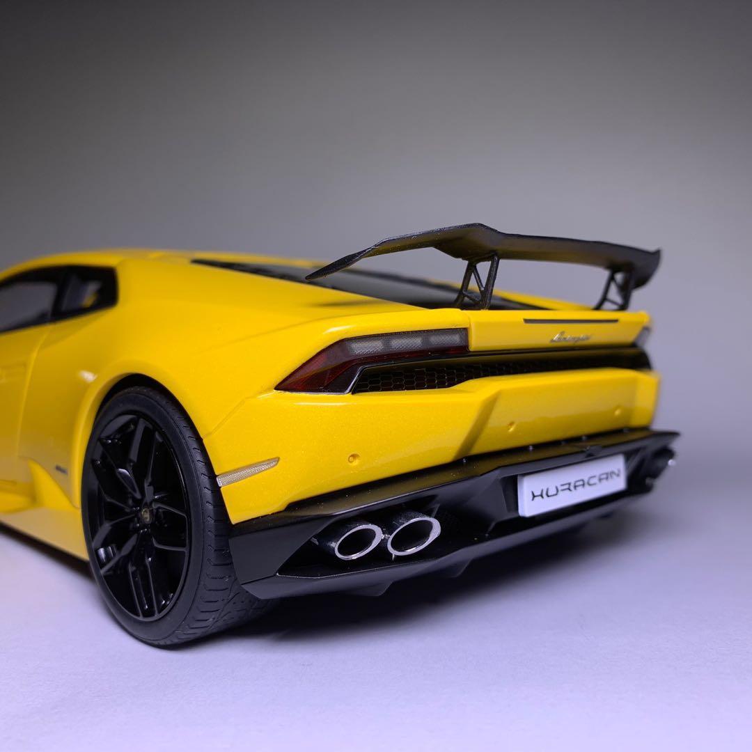 Hobby Design 1/18 Huracan GT-Wing for Autoart kit Resin 