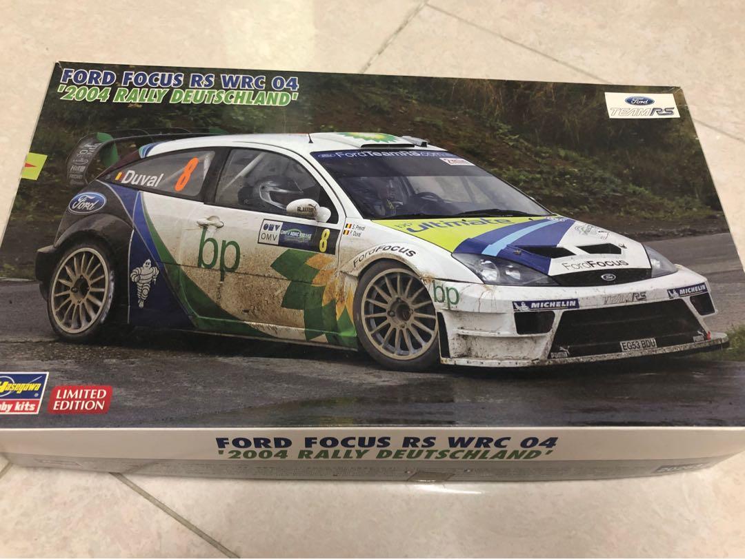 フォードフォーカスRS WRC 04 2004年 1/24 プラモデル 新品】ハセガワ