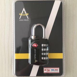 Asia Miles TSA padlock (1 ea)