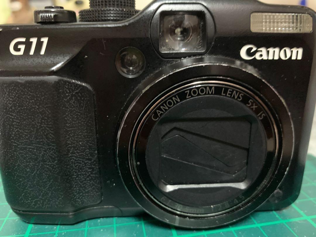 二手」約7成新Canon PowerShot G11 可翻轉螢幕類單眼相機，狀況良好