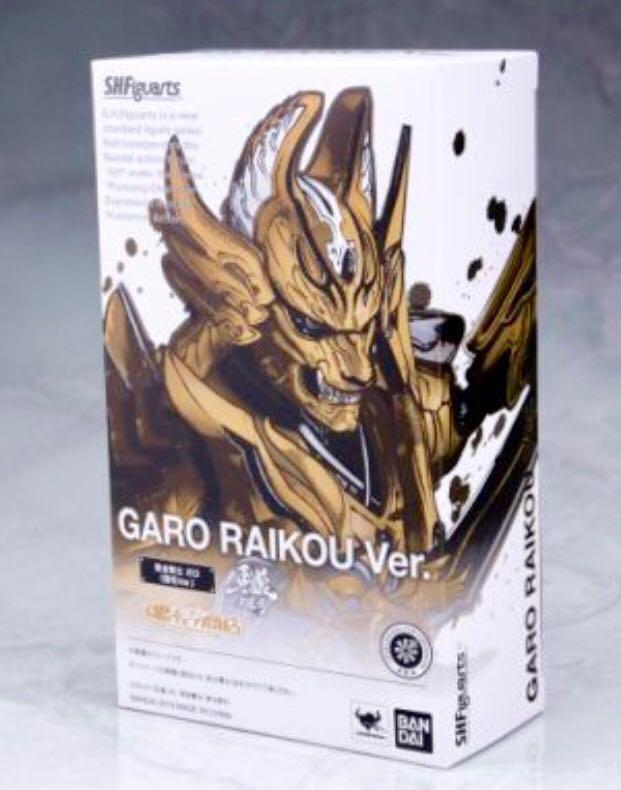全新未開封BANDAI 魂shop 限定SHF GARO 牙狼黃金騎士雷吼RAIKOU Ver