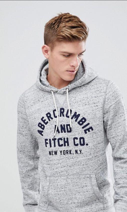 abercrombie logo hoodie