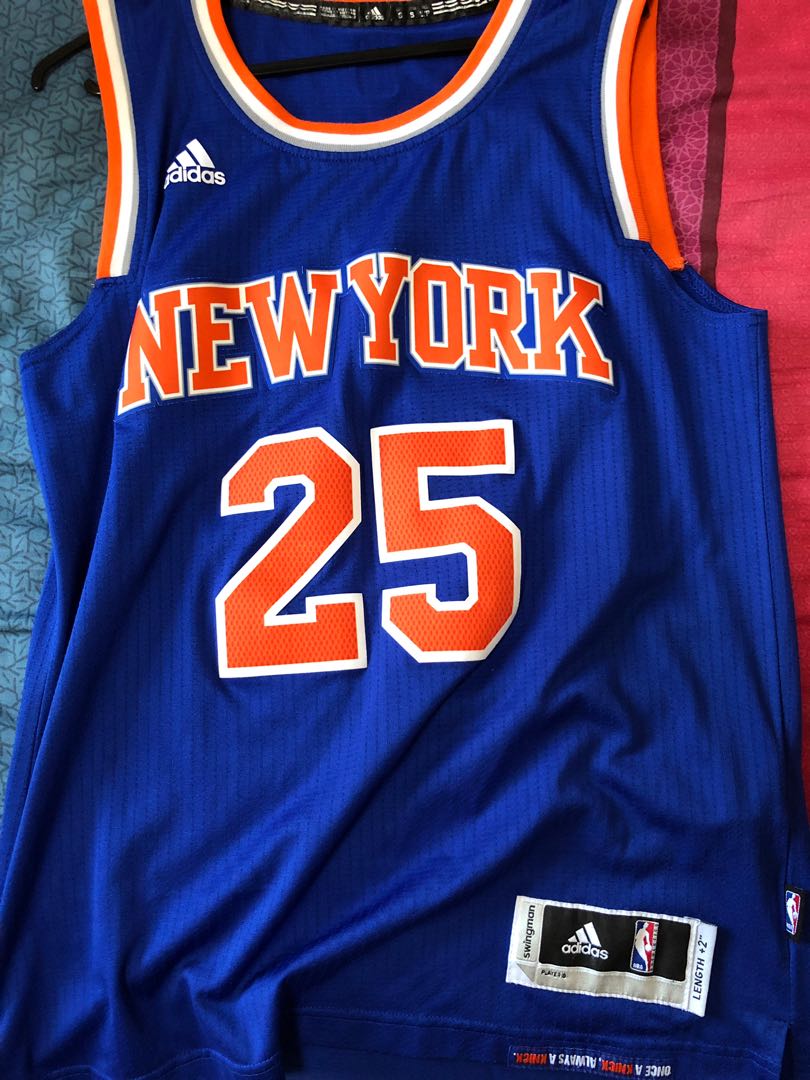 derrick rose new york knicks shirt