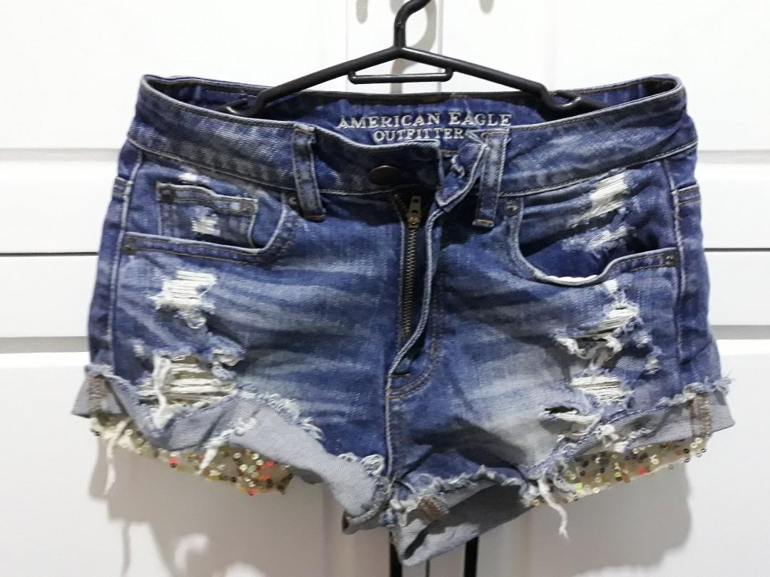 tinseltown denim shorts