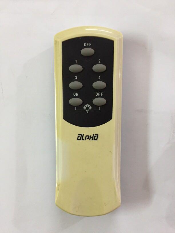 Alpha Vannus Fan Remote Control Set, TV & Home Appliances, Kitchen