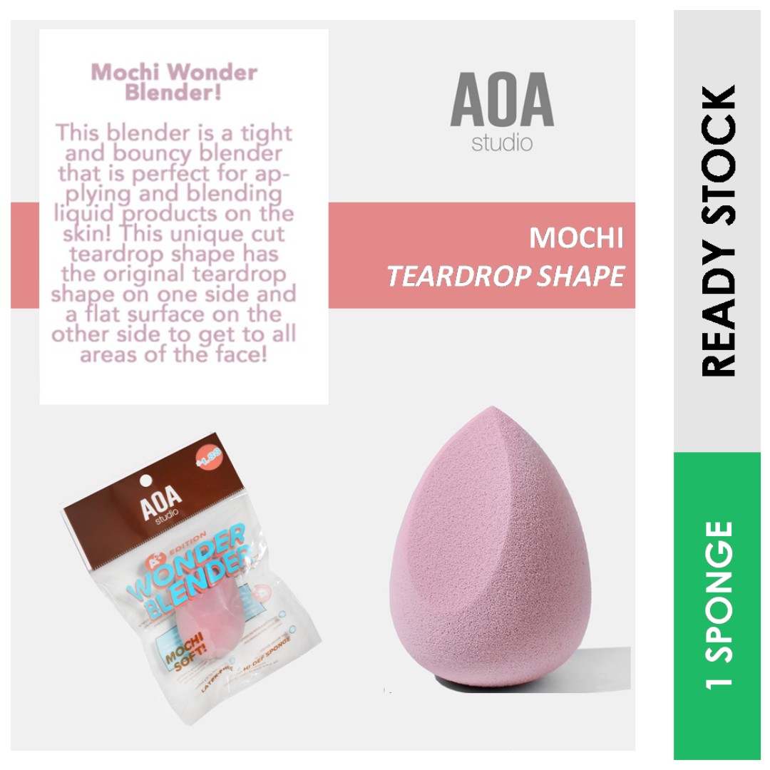 AOA Mochi Wonder Blender Cut Teardrop, Beauty & Personal Care, Face