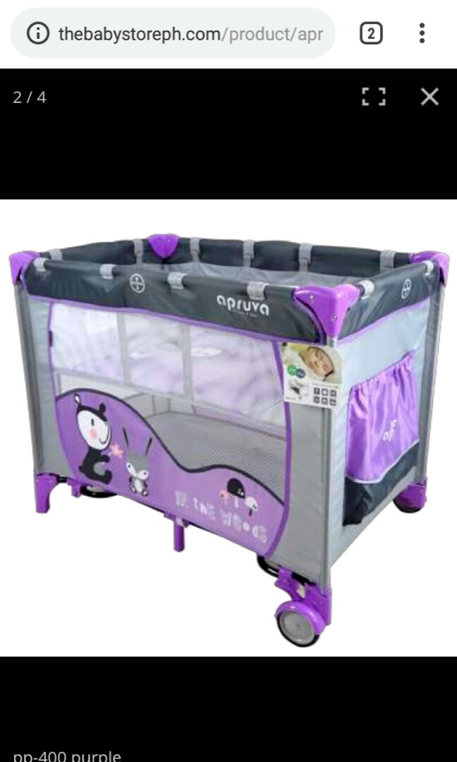 apruva baby crib