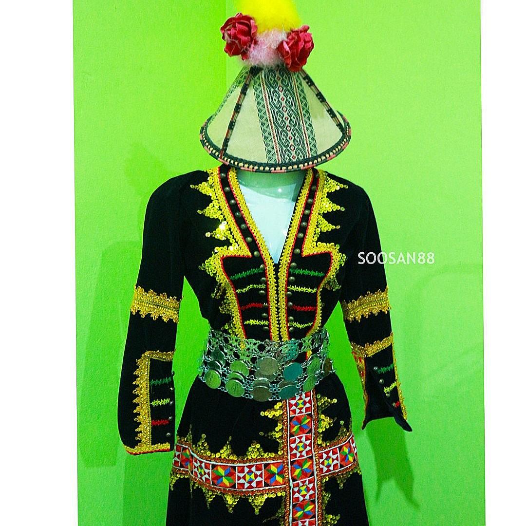Baju Etnik Kadazan Papar Original Material Women S Fashion Muslimah