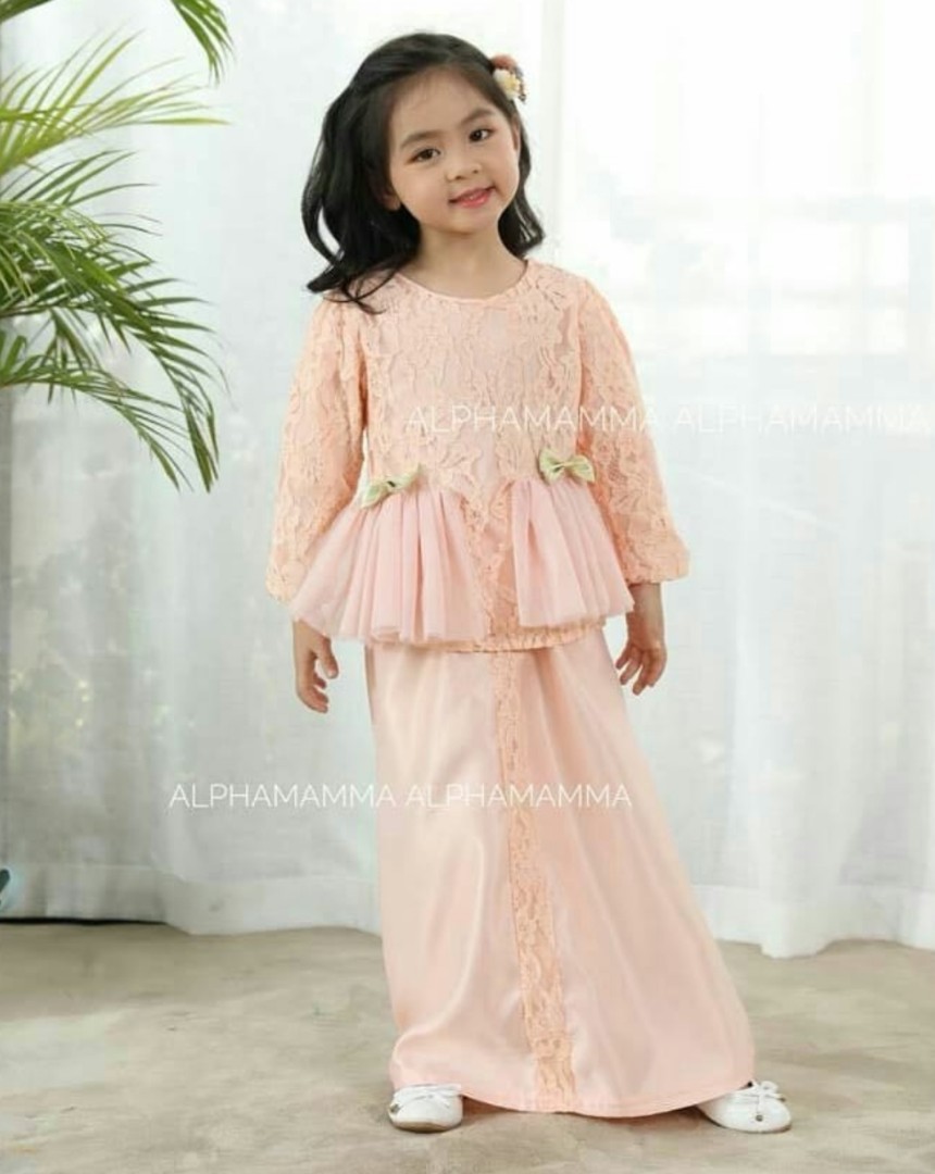 Dress lace on sale kanak kanak