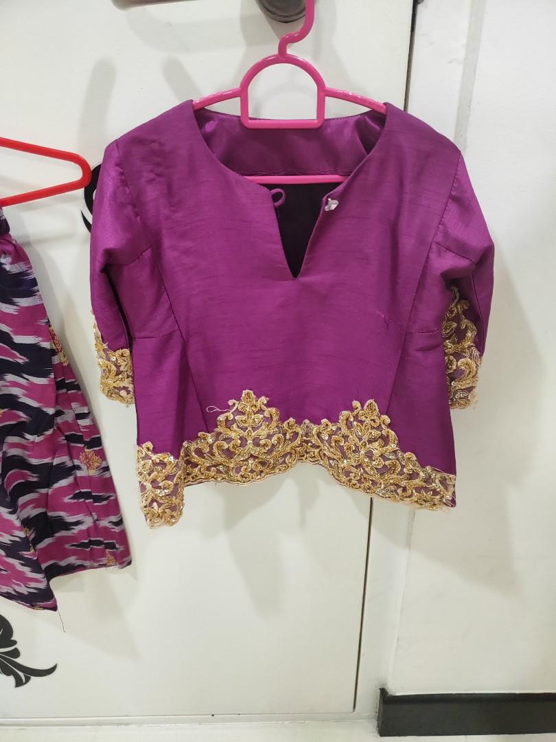 Baju Kurung Raya Kanak Kanak Babies Kids Girls Apparel 1 To 3 Years On Carousell