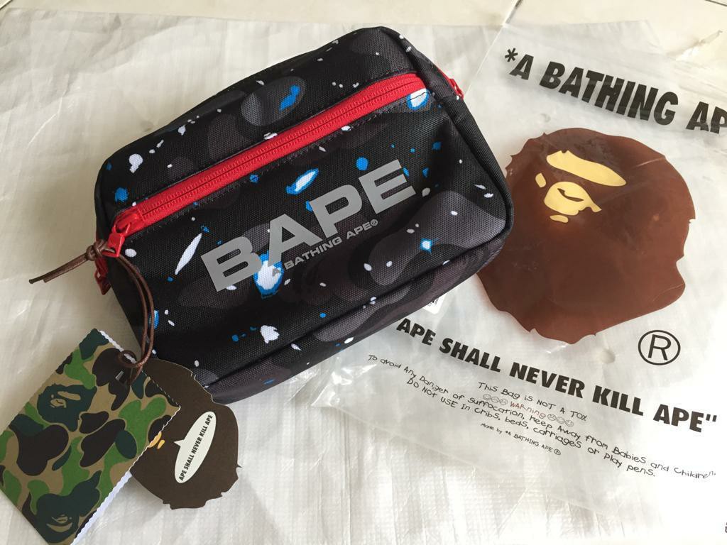 Bape space camo shop waist bag