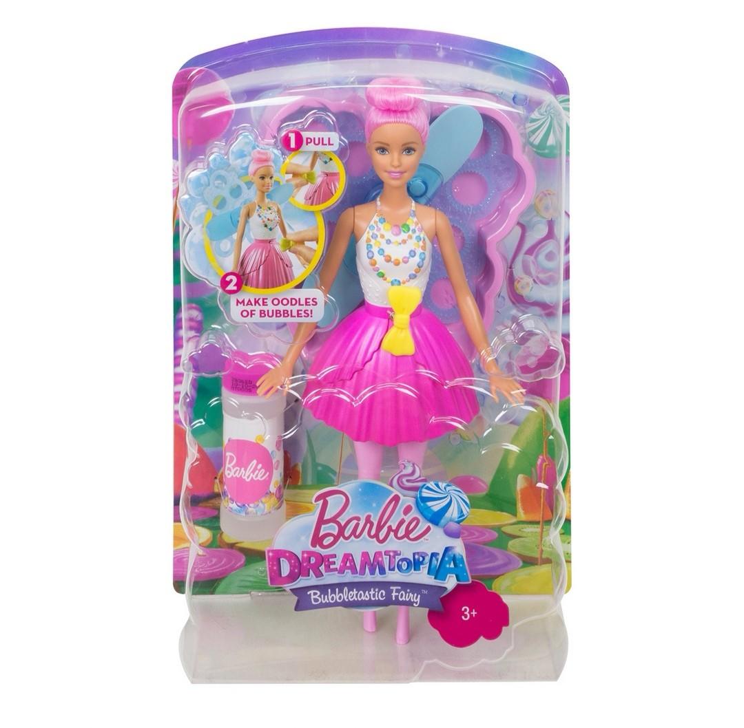 Barbie Dreamtopia Bubble Bubbletastic Fairy Doll, Hobbies & Toys