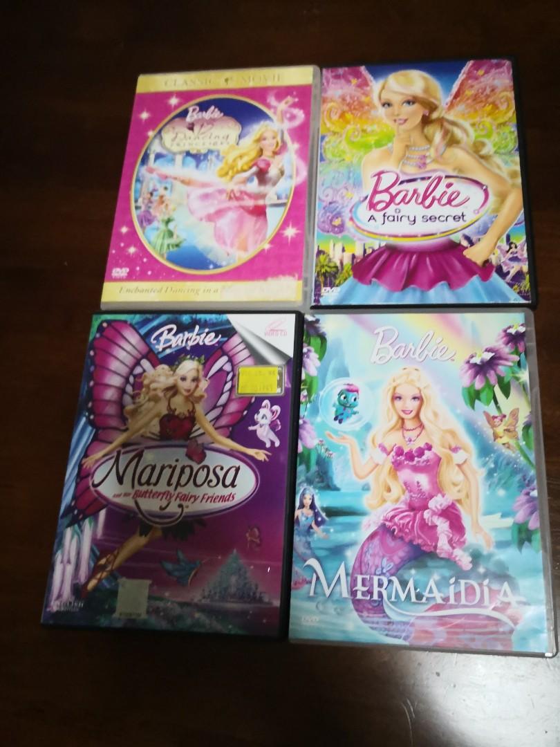 Barbie DVD, Hobbies & Toys, Music & Media, CDs & DVDs on Carousell