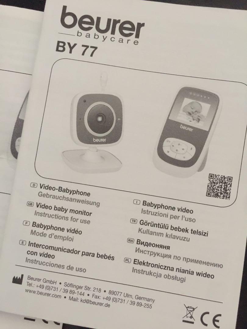 Beurer Baby Monitor With Lullaby Songs Babies Kids Others On Carousell