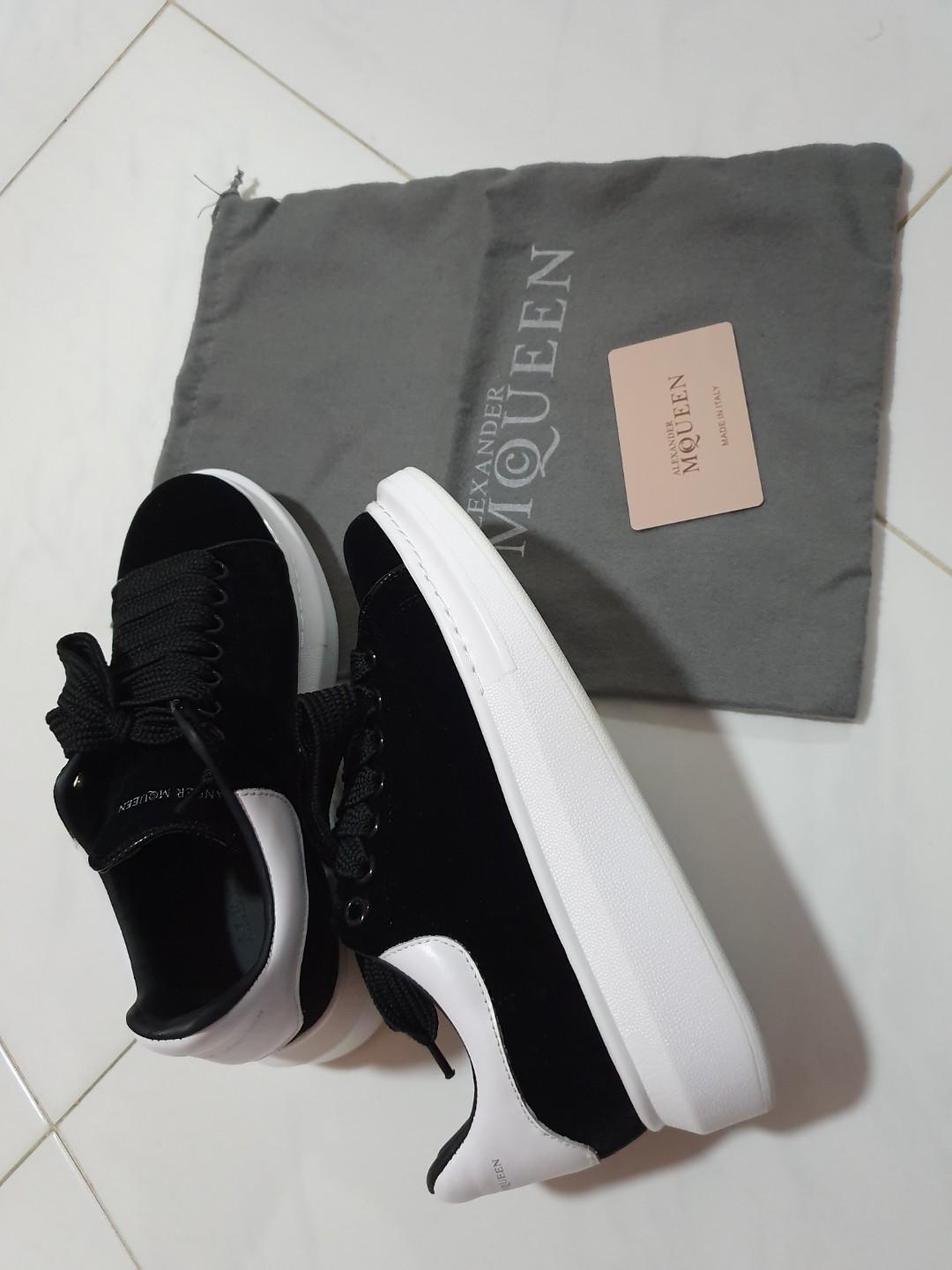 Alexander mcqueen sneaker velvet on sale