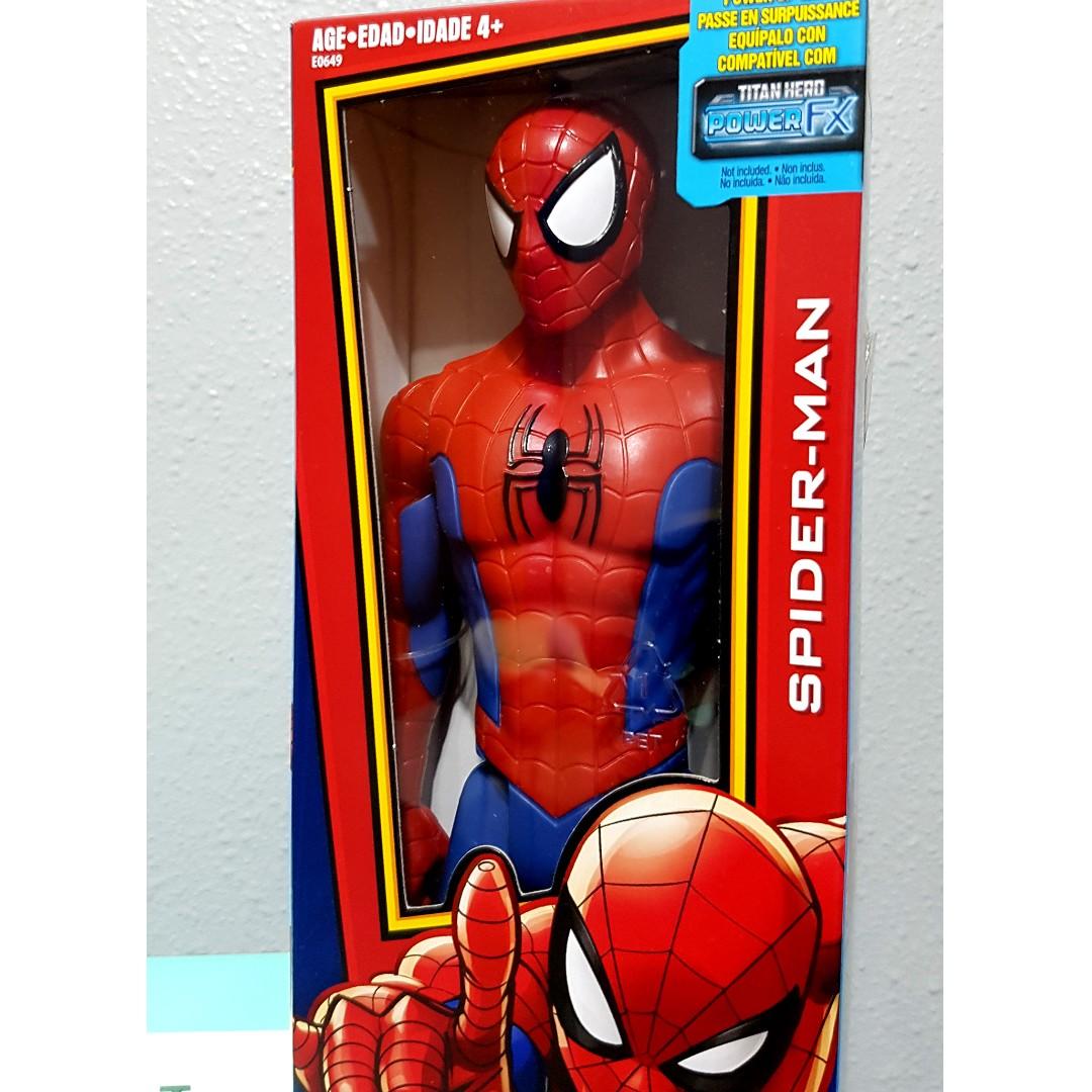 Bnib Marvel Spider Man Titan Hero Series Action Figure 30cm