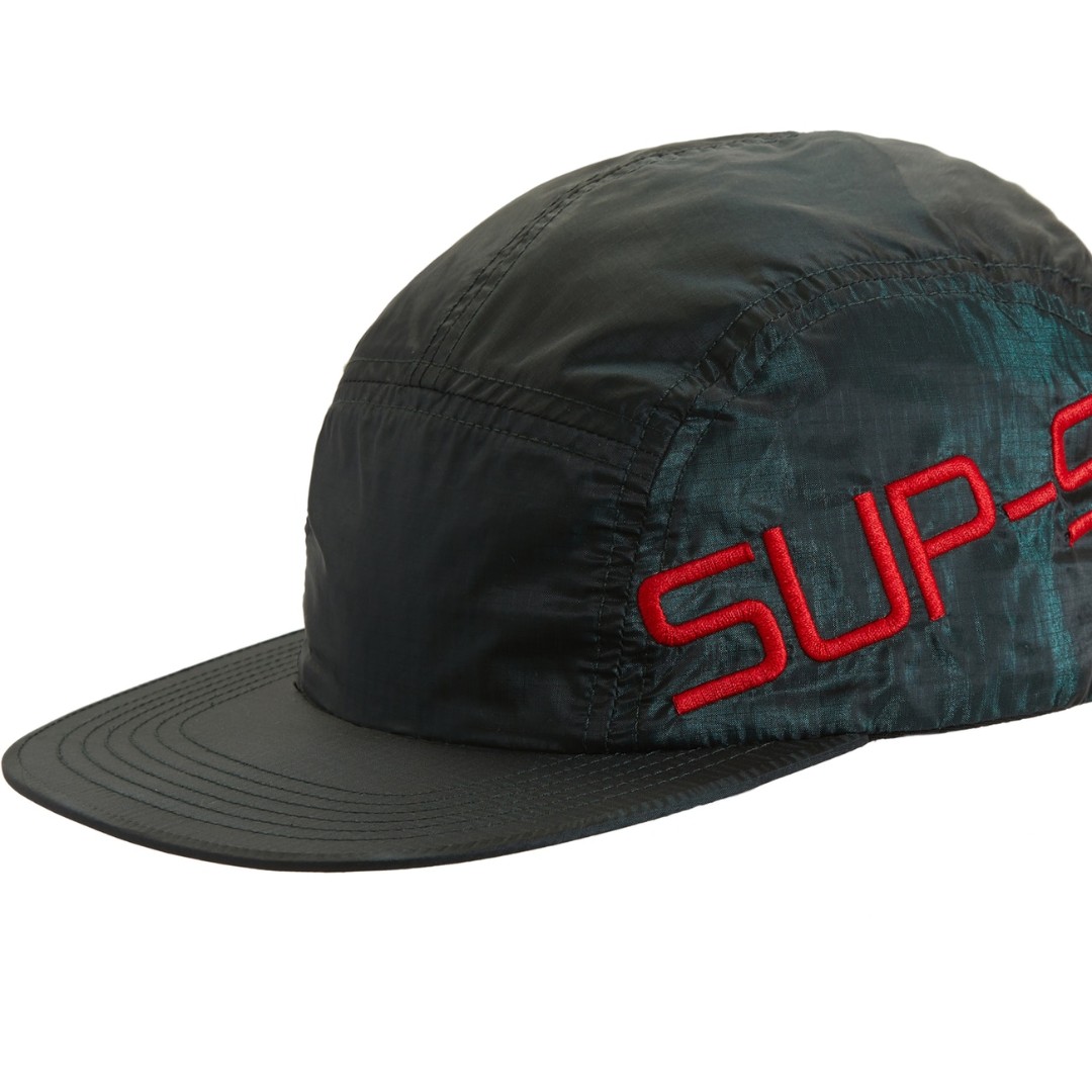 supreme side logo camp cap
