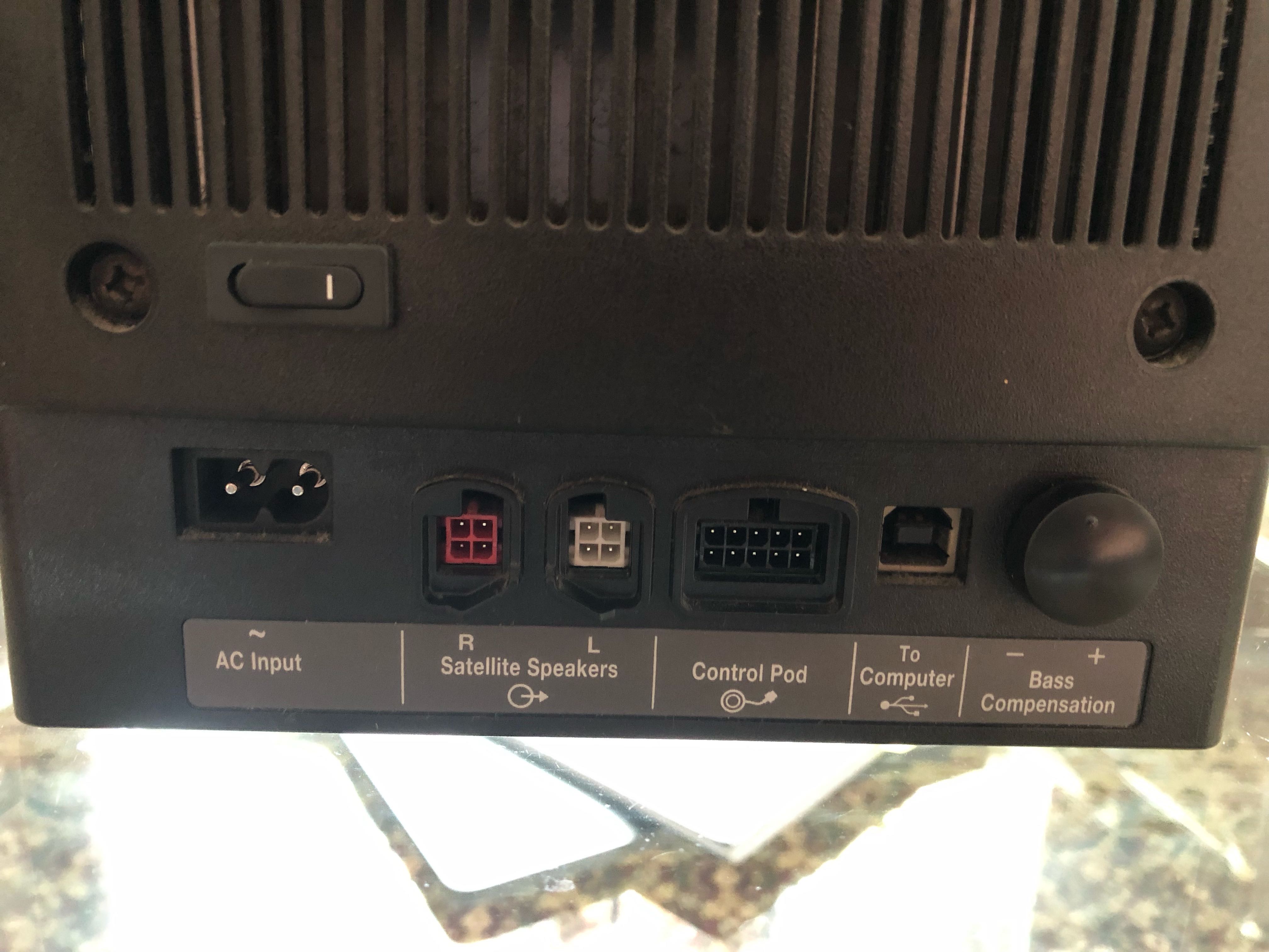 bose companion 5 optical input