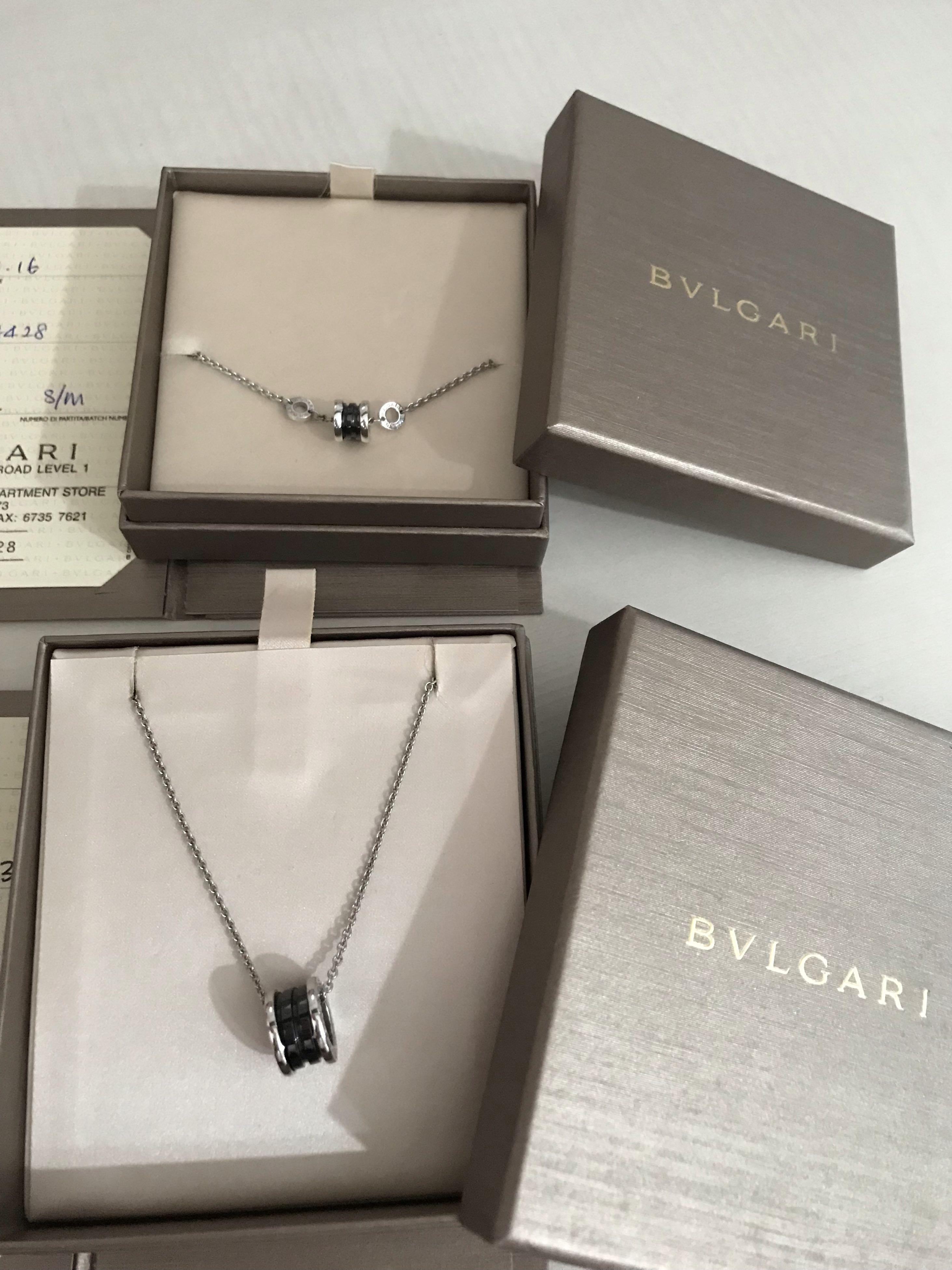 bvlgari save the child necklace gold