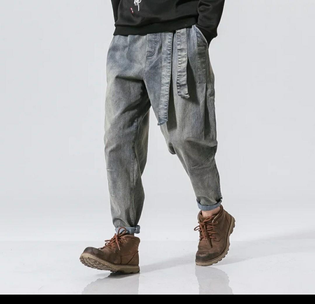 Mens jean discount cargo pants