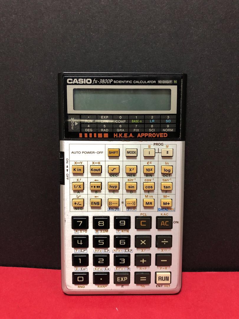 Casio shop 3800 fx