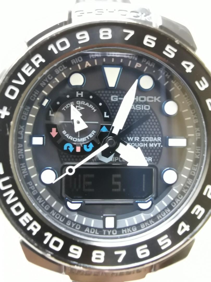 Casio G Shock Gulfmaster Watch Gwn 1000b Men S Fashion Watches On Carousell