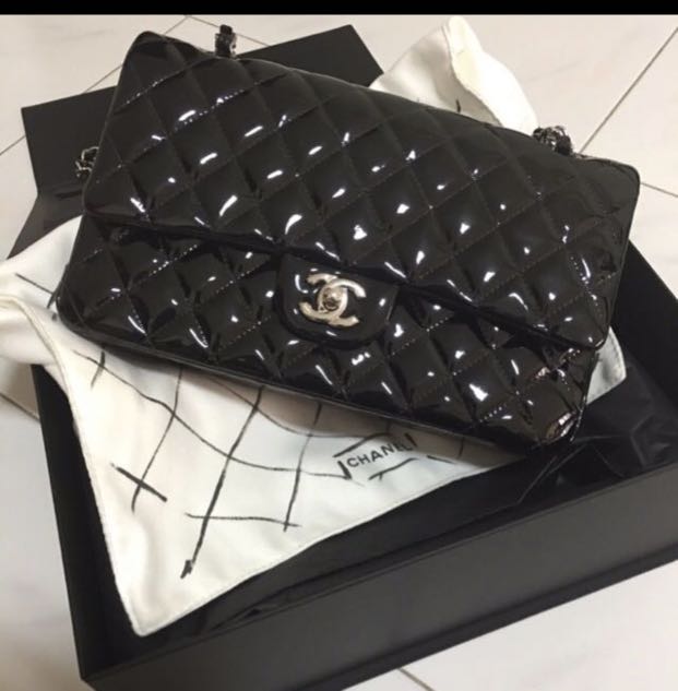 Chanel mini flap bag patent leather clearance