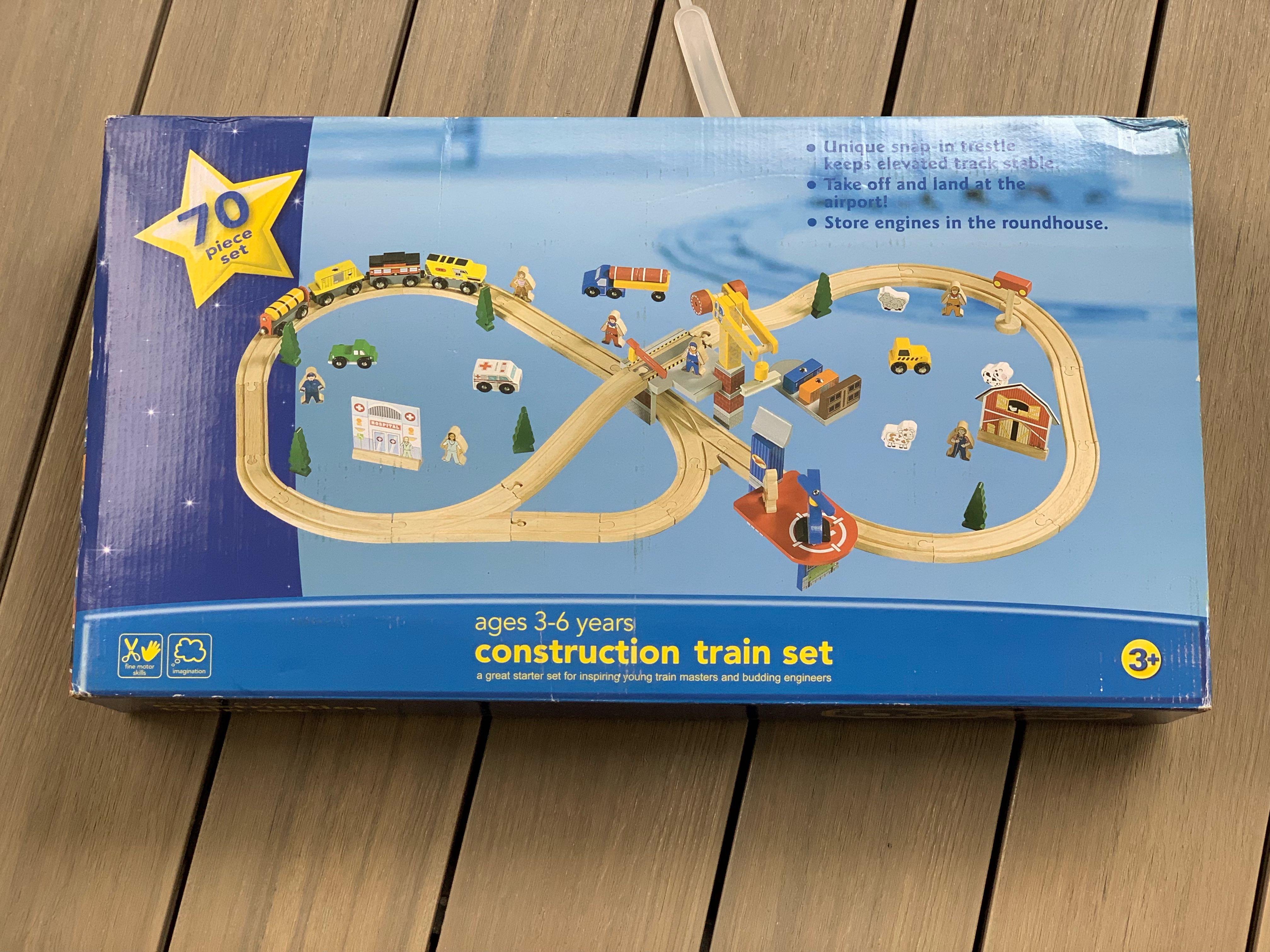 Construction Train set. Unopened., Hobbies & Toys, Toys & Games on ...