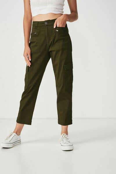 Cotton on cargo pants womens Clearance