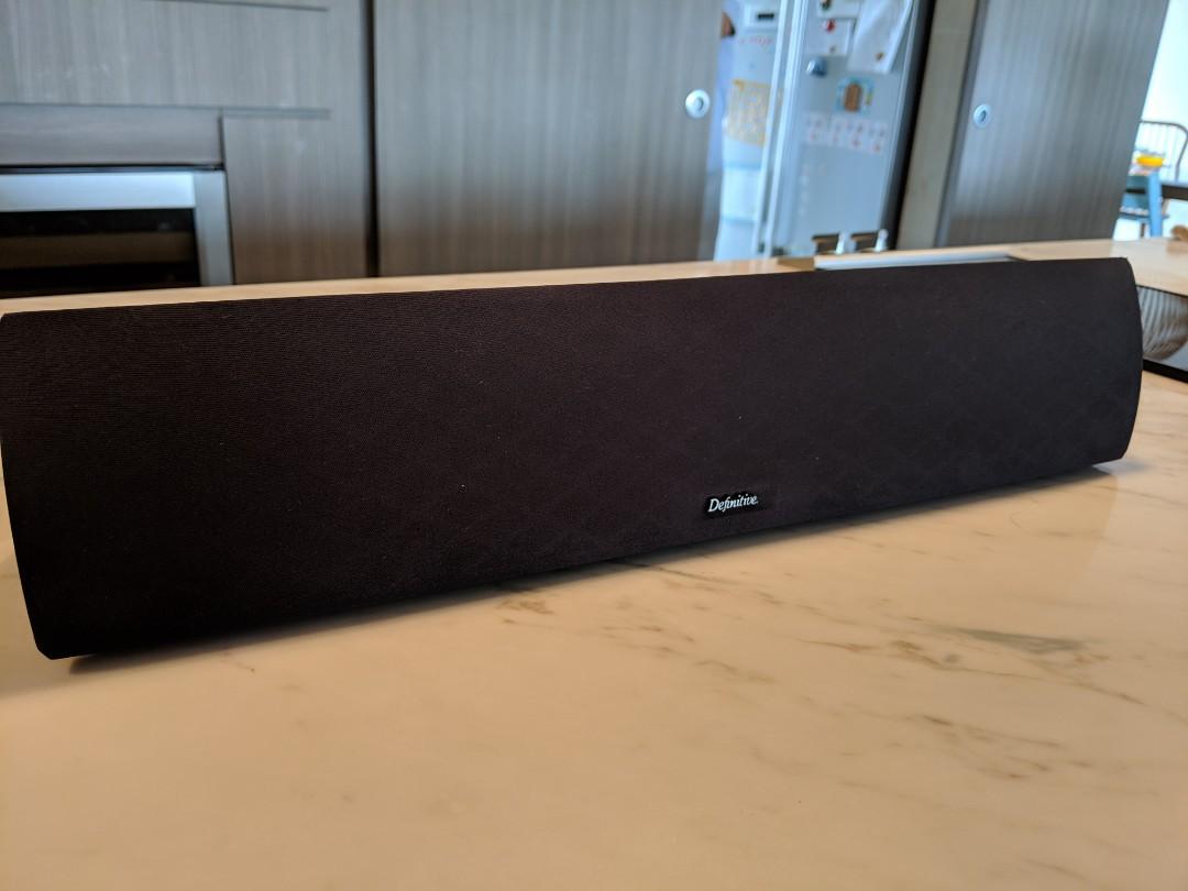 Definitive technology mythos store 7 center speaker